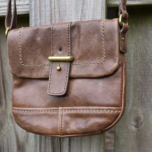 Small Fossil Crossbody
